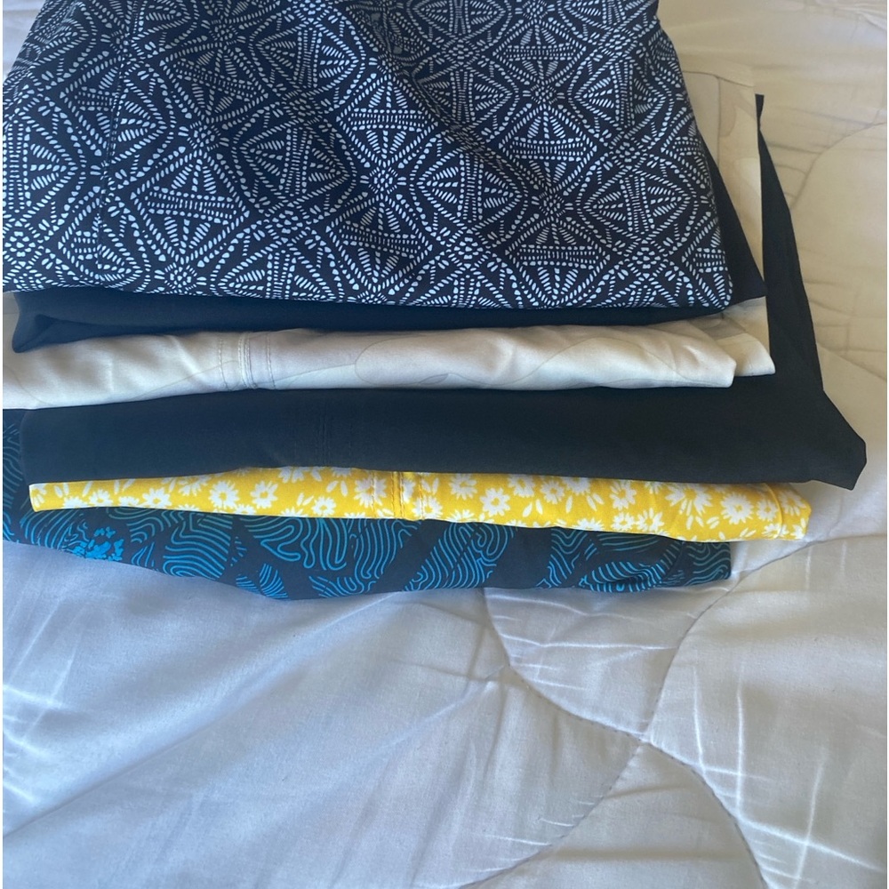6 rip skirt skirts 2 mid length and 4 active length